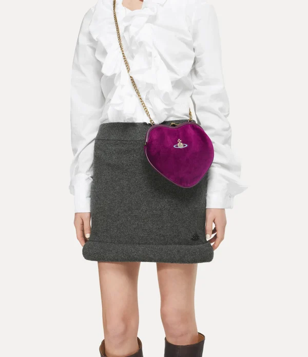 Belle Heart Frame Purse