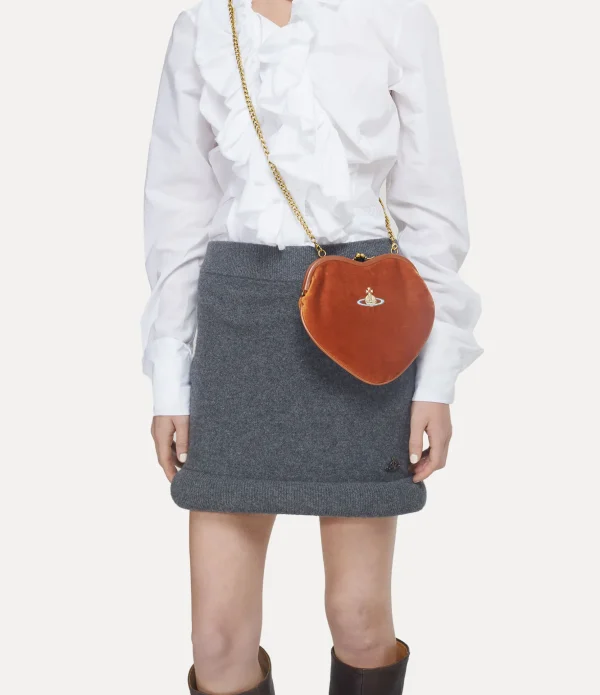 Belle Heart Frame Purse