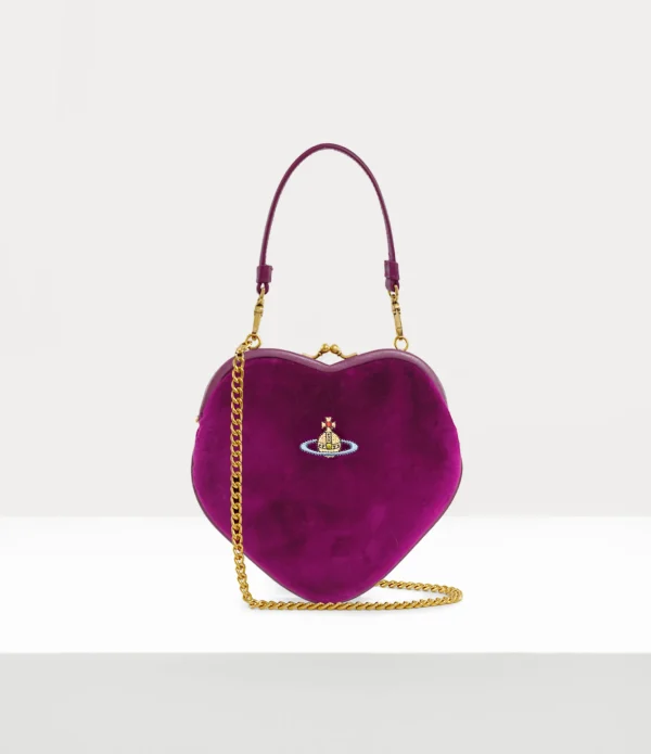 Belle Heart Frame Purse