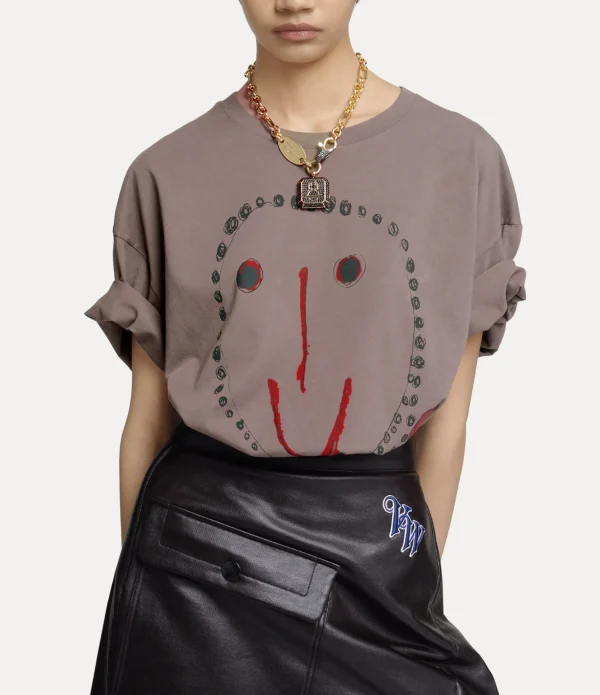 Beth Print Oversized T-shirt