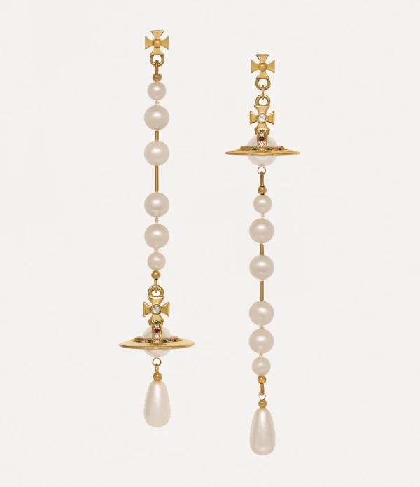 Broken Pearl Earrings