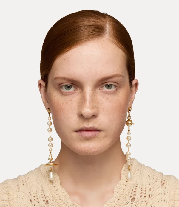 Broken Pearl Earrings