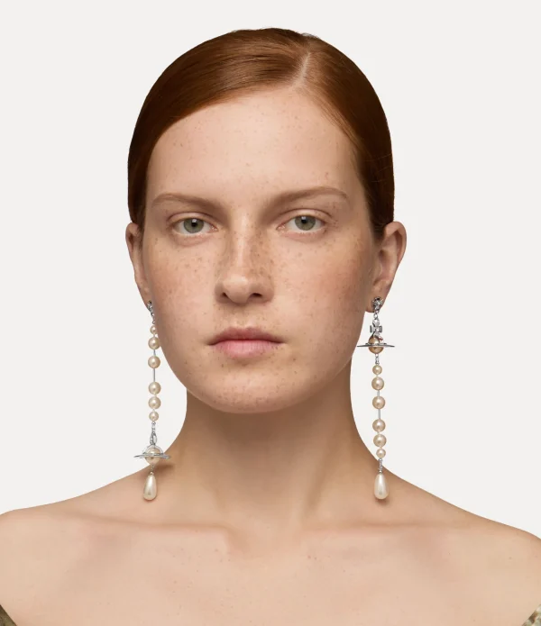 Broken Pearl Earrings