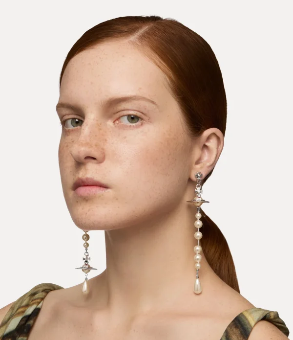 Broken Pearl Earrings
