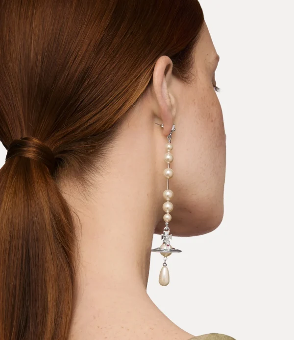 Broken Pearl Earrings