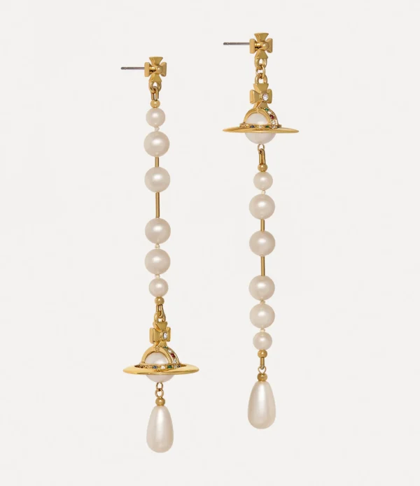Broken Pearl Earrings