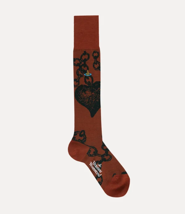 Chain High Sock