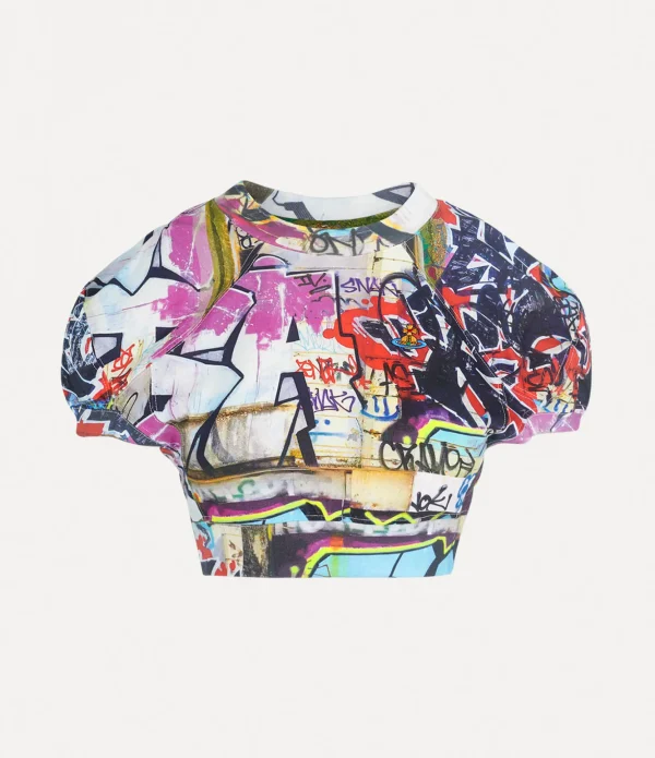 Cropped Football T-shirt