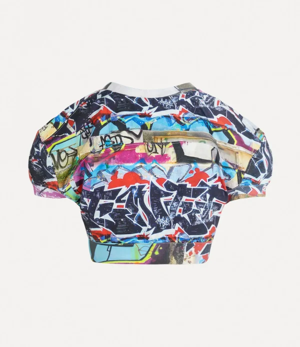 Cropped Football T-shirt