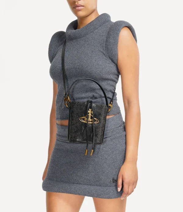 Daisy Drawstring Bucket Bag