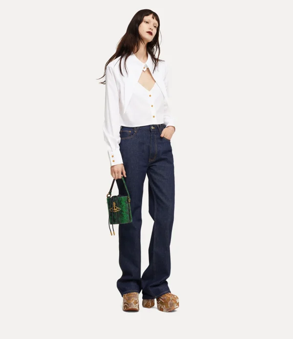 Daisy Drawstring Bucket Bag