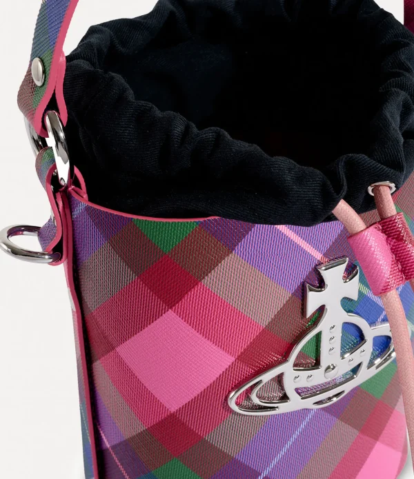 Daisy Drawstring Bucket Bag