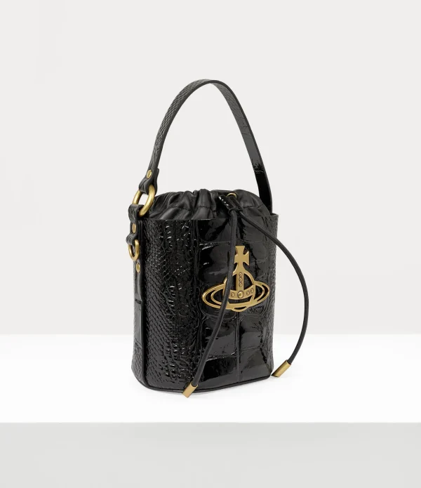 Daisy Drawstring Bucket Bag