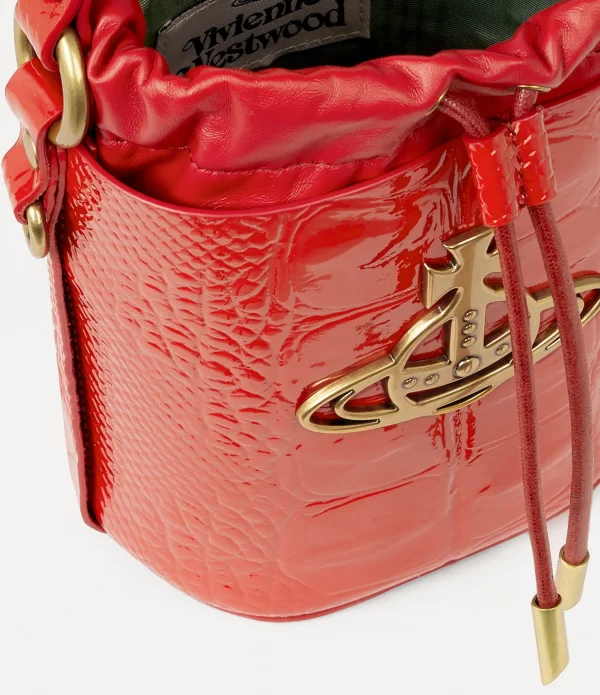 Daisy Drawstring Bucket Bag