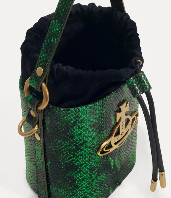 Daisy Drawstring Bucket Bag