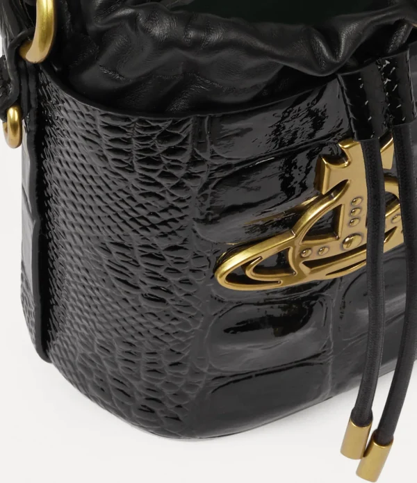 Daisy Drawstring Bucket Bag