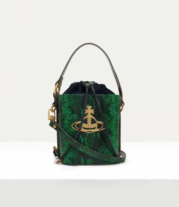 Daisy Drawstring Bucket Bag