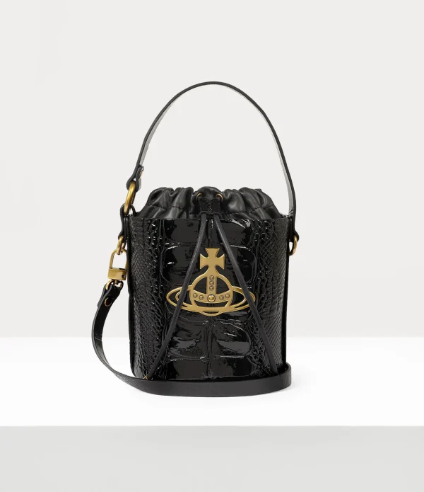 Daisy Drawstring Bucket Bag
