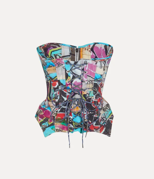 Denim Cobrax Corset