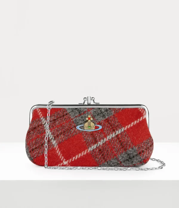 Double Frame Chain Purse