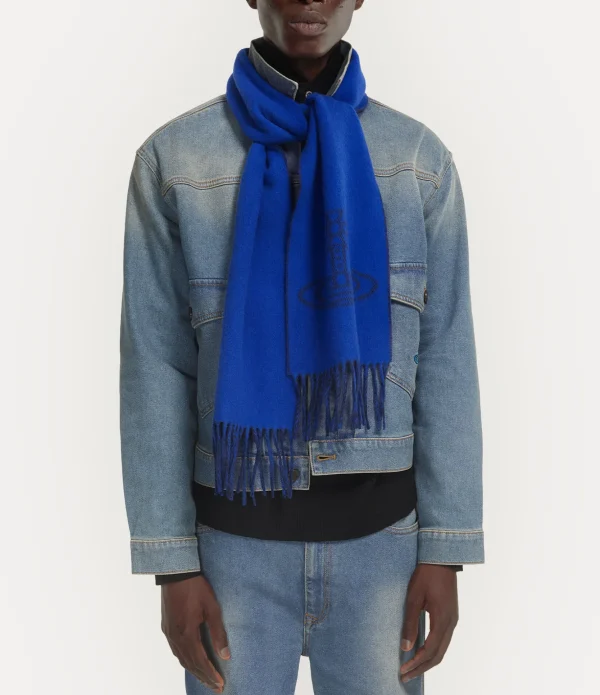 Double Logo Scarf