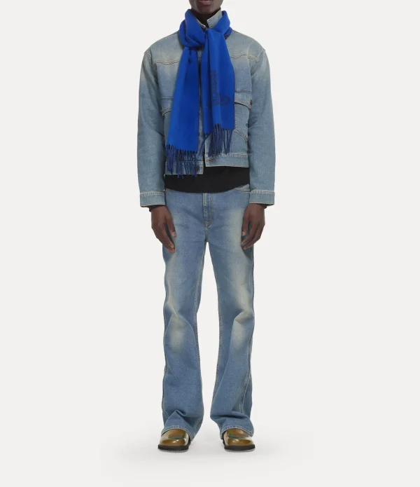 Double Logo Scarf