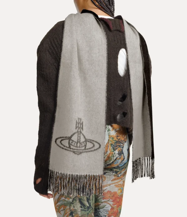 Double Logo Scarf