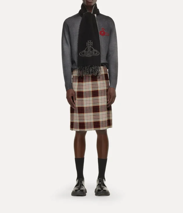 Double Logo Scarf