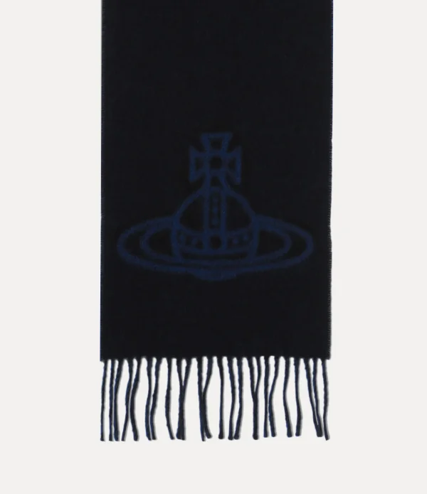 Double Logo Scarf