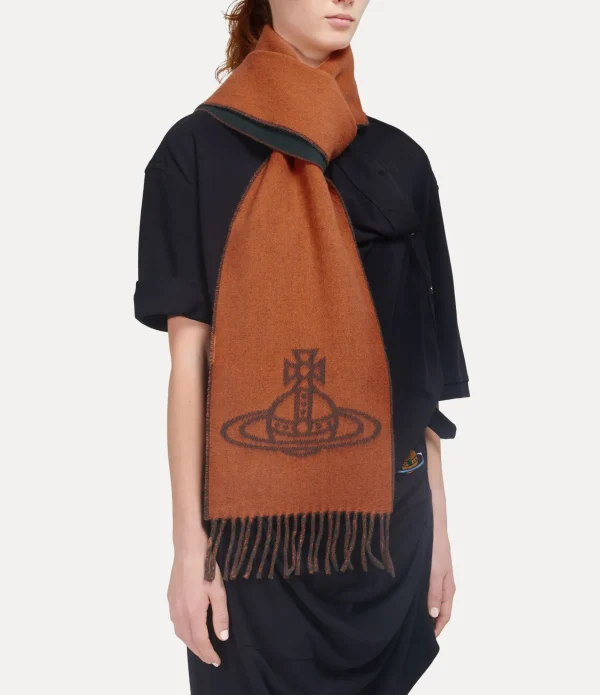 Double Logo Scarf