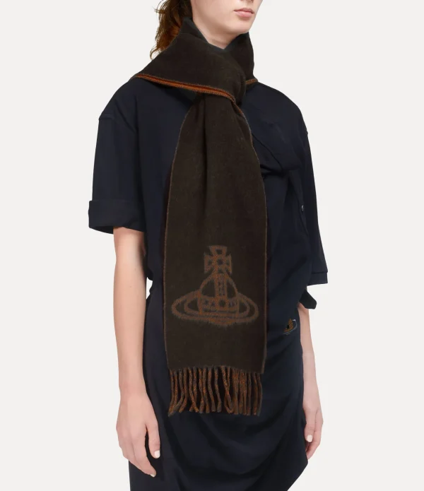 Double Logo Scarf