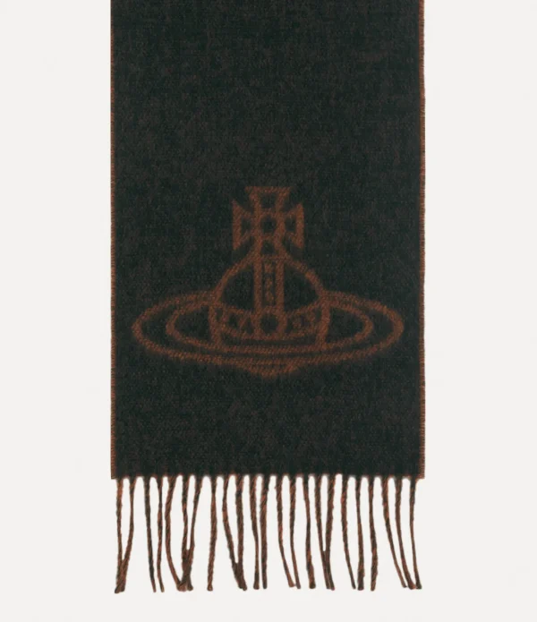 Double Logo Scarf