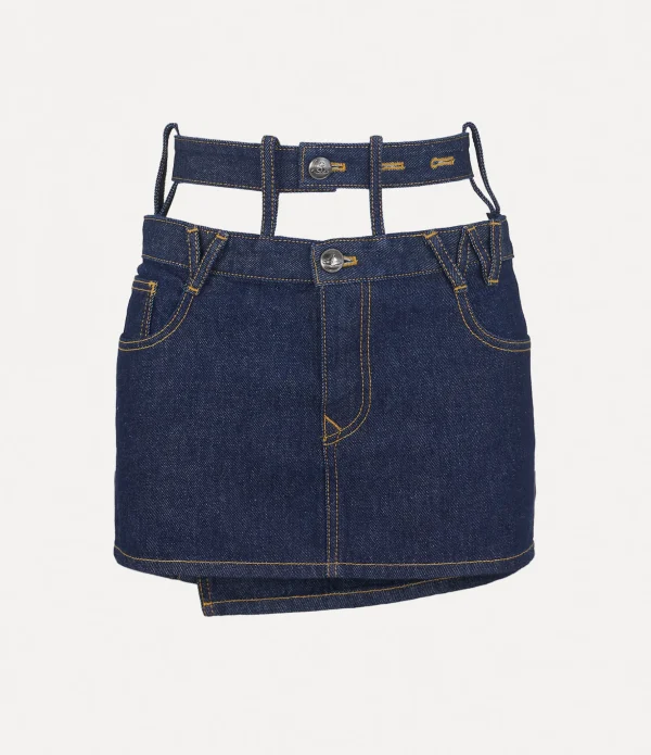 Double Waistband Foam Skirt