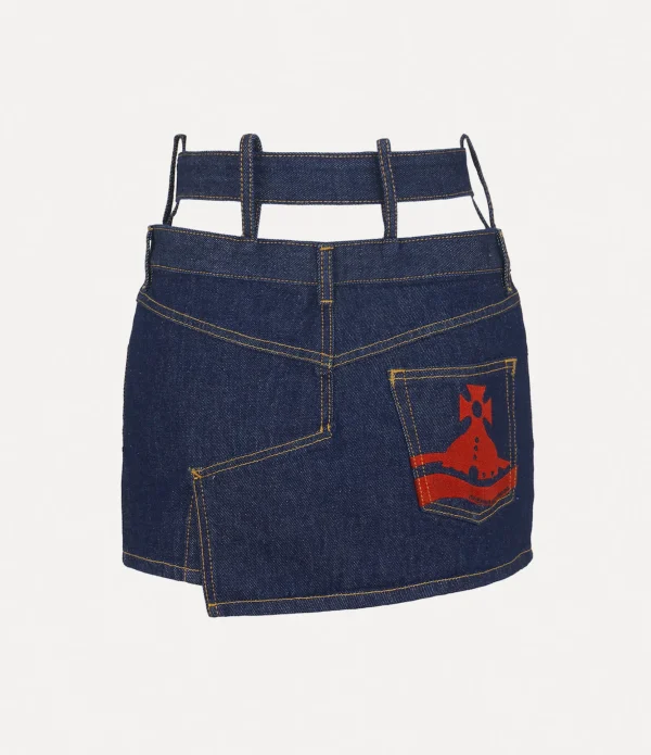 Double Waistband Foam Skirt