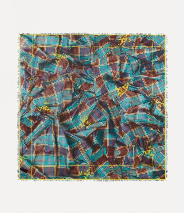 Draped Tartan Square