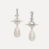 Giant Pearl Drop Earrings