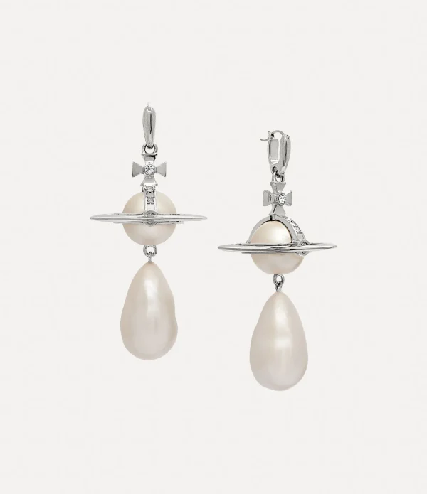 Giant Pearl Drop Earrings