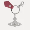 Hammered Orb Keyring