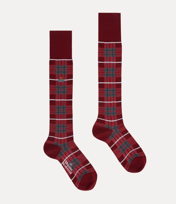 High Tartan Sock