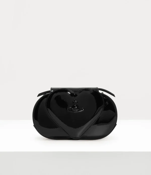 Jonny Heart Flap Crossbody Bag