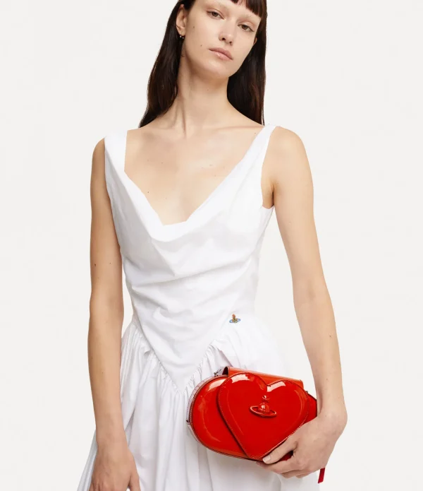 Jonny Heart Flap Crossbody Bag