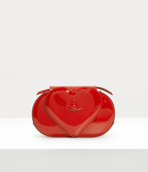 Jonny Heart Flap Crossbody Bag