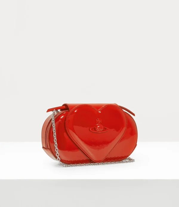Jonny Heart Flap Crossbody Bag