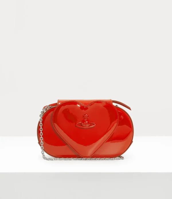 Jonny Heart Flap Crossbody Bag