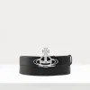 Line Orb Buckle Belt/silver