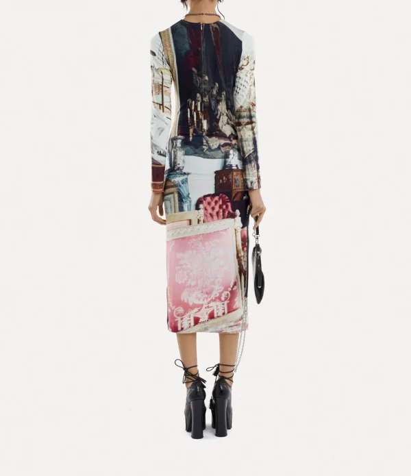Long Boulle Dress