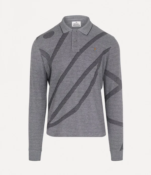 Long Sleeve Polo Top