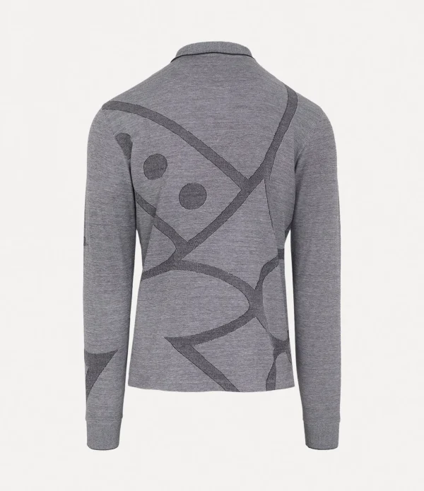 Long Sleeve Polo Top