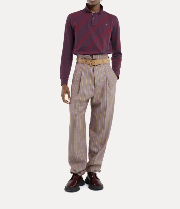 Long Sleeve Polo Top