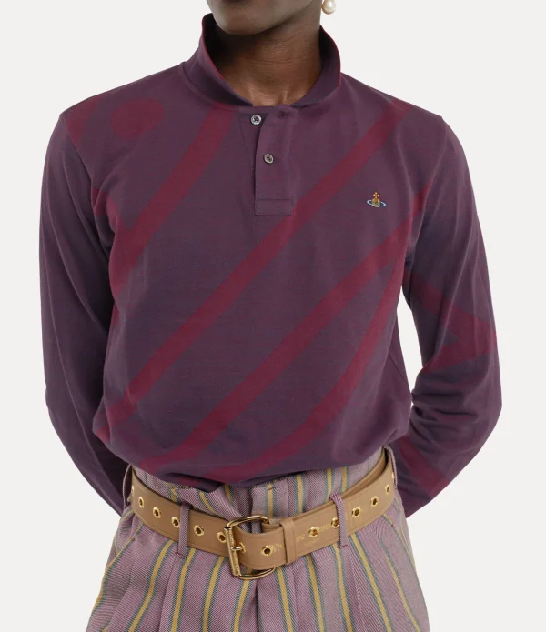 Long Sleeve Polo Top